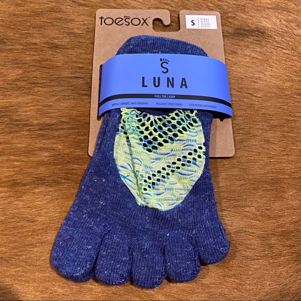 TOESOX Luna Full Toe Grip Sonic Small (6-8)